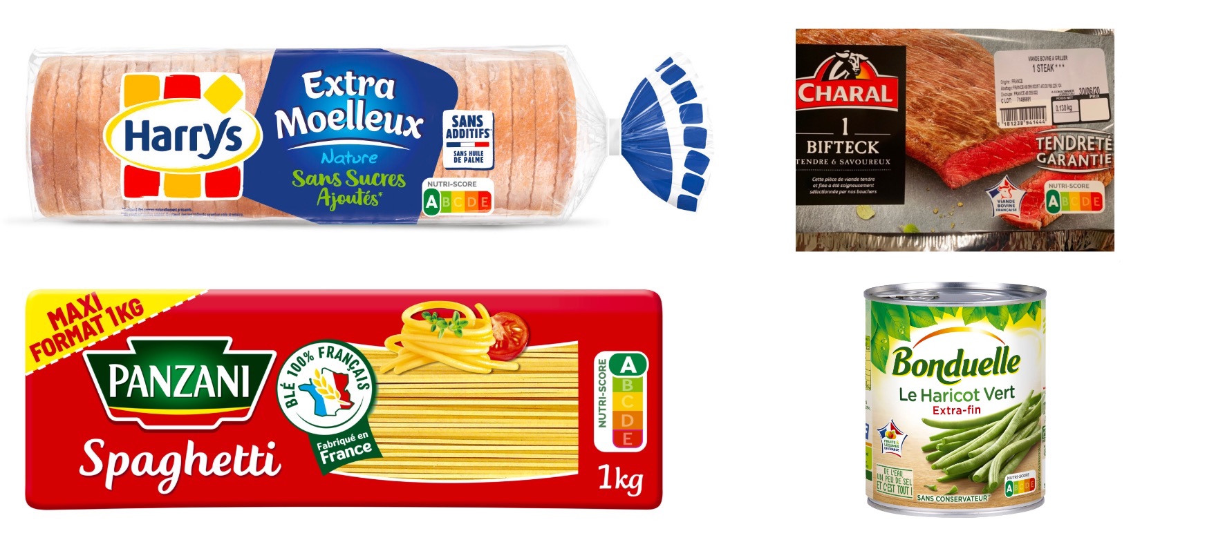 Foods with an A rating